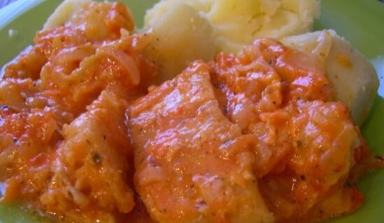Рыба в томатном соусе